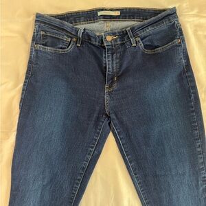 Levi's Dark Blue Skinny Jeans